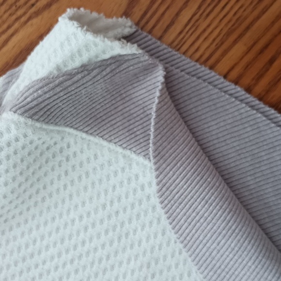 Free People Long Sleeve Waffle Knit Tee - Picture 9 of 9